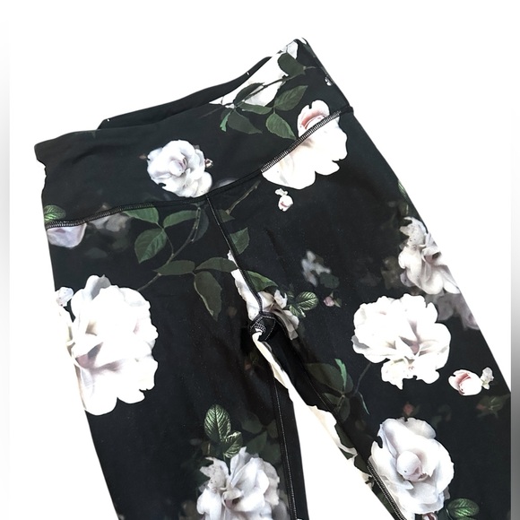 Victoria‎ Sport VS Floral Leggings Workout Pants Womens Small - Picture 3 of 4